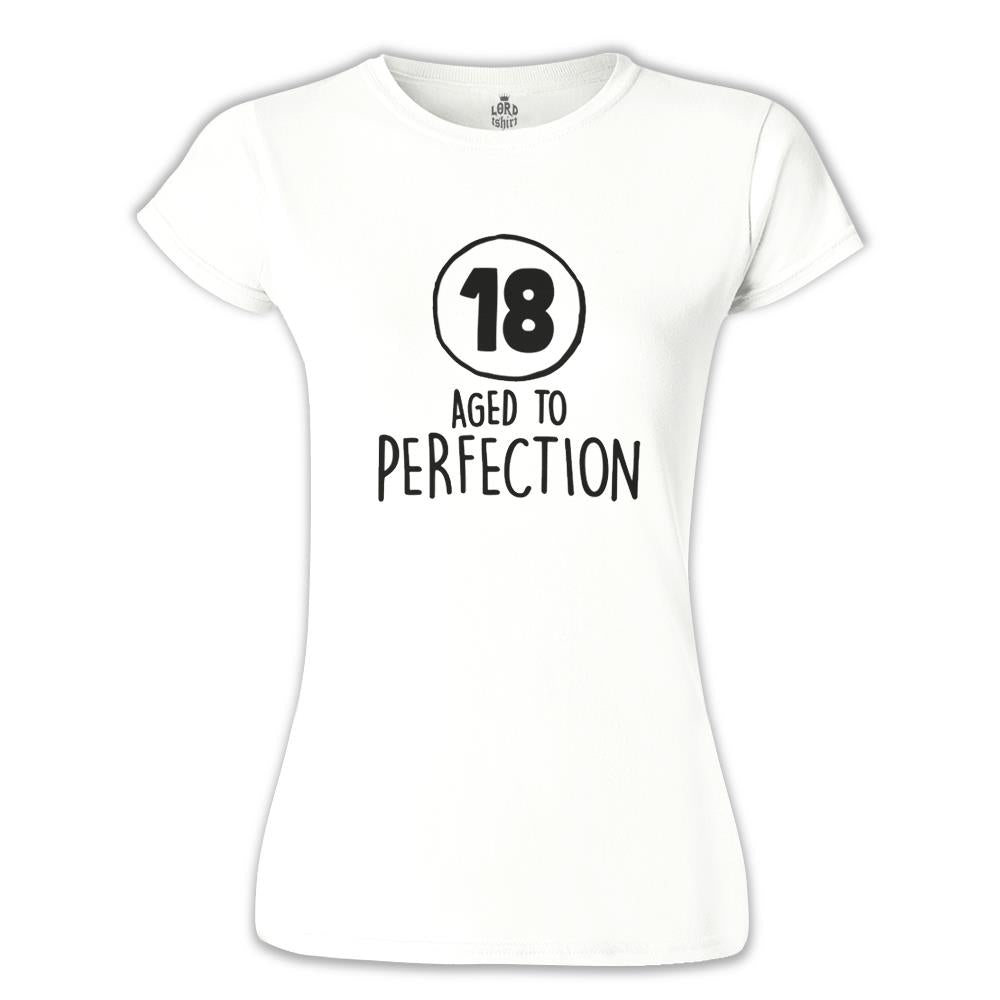 Aged to Perfection - 18 White Women's Tshirt