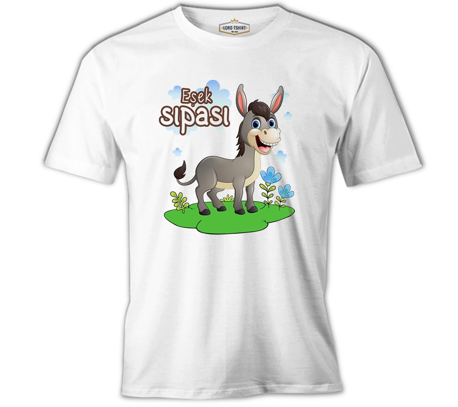 Aile - Eşek Sıpası Beyaz Erkek Tshirt