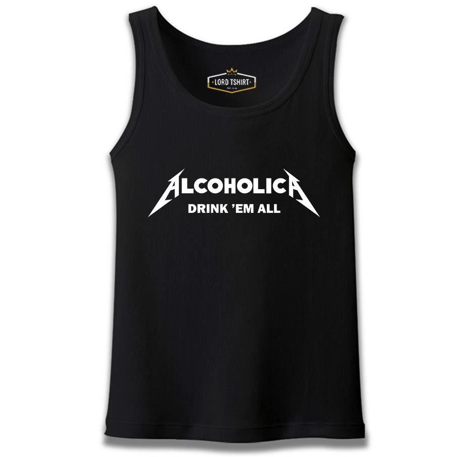 Alcoholica Black Men's Athlete