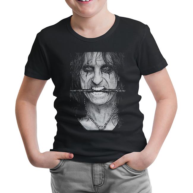 Alice Cooper Black Kids Tshirt