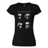 Alice in Chains - Group Black Women's Tshirt
