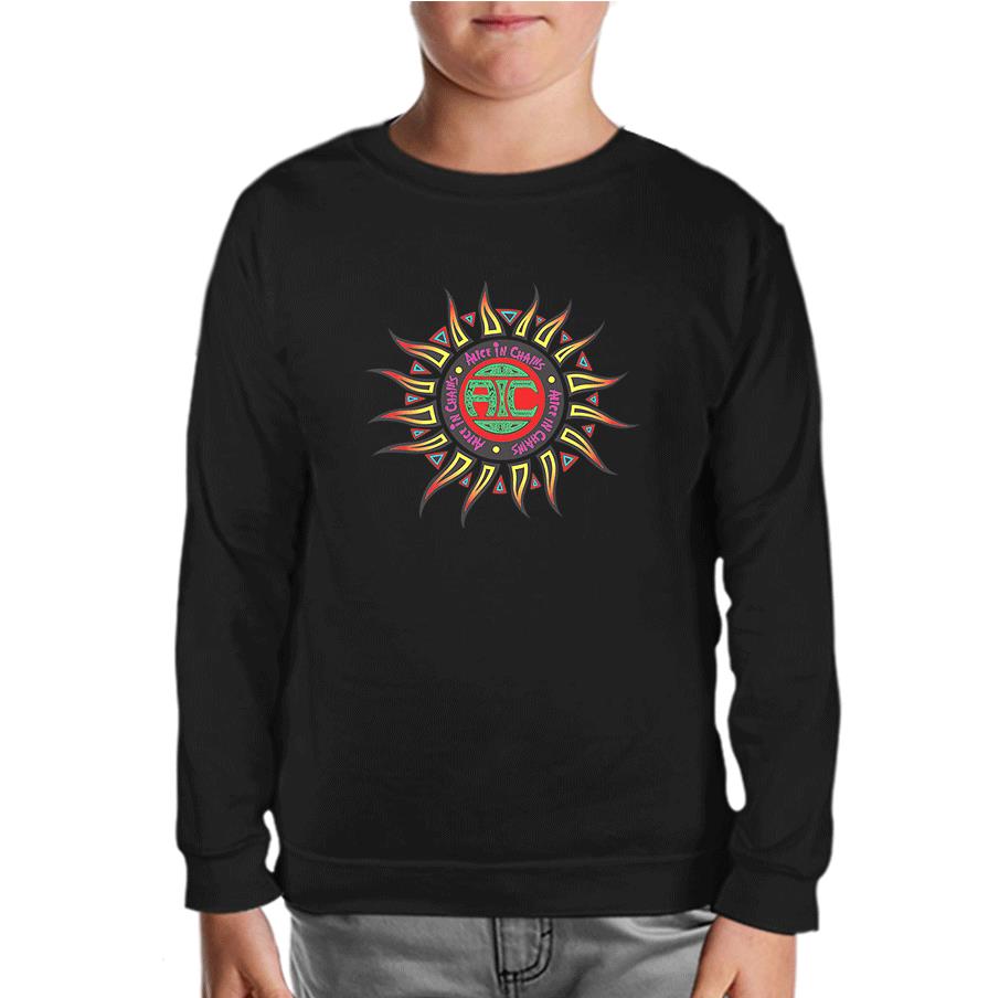 Alice in Chains Siyah Çocuk Sweatshirt