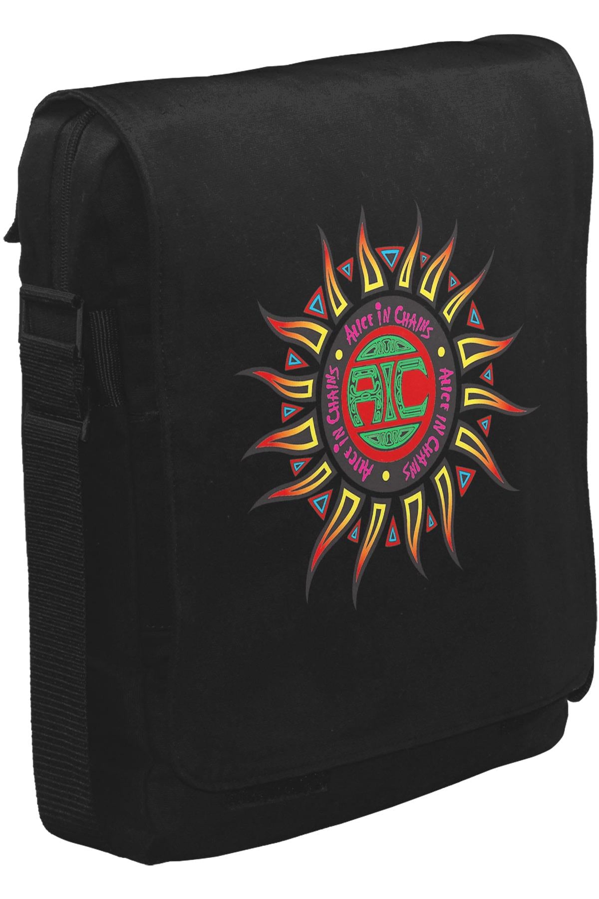 Alice in Chains Unisex Black Messenger Bag 