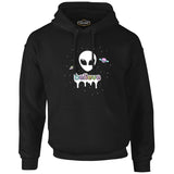 Alien - Believe in Planets Black Men's Zipperless Hoodie