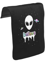 Alien - Believe in Planets Unisex Black Removable Messenger Bag Cover CK-1666 
