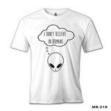 Alien - I Don't Believe in Humans White Men's T-Shirt