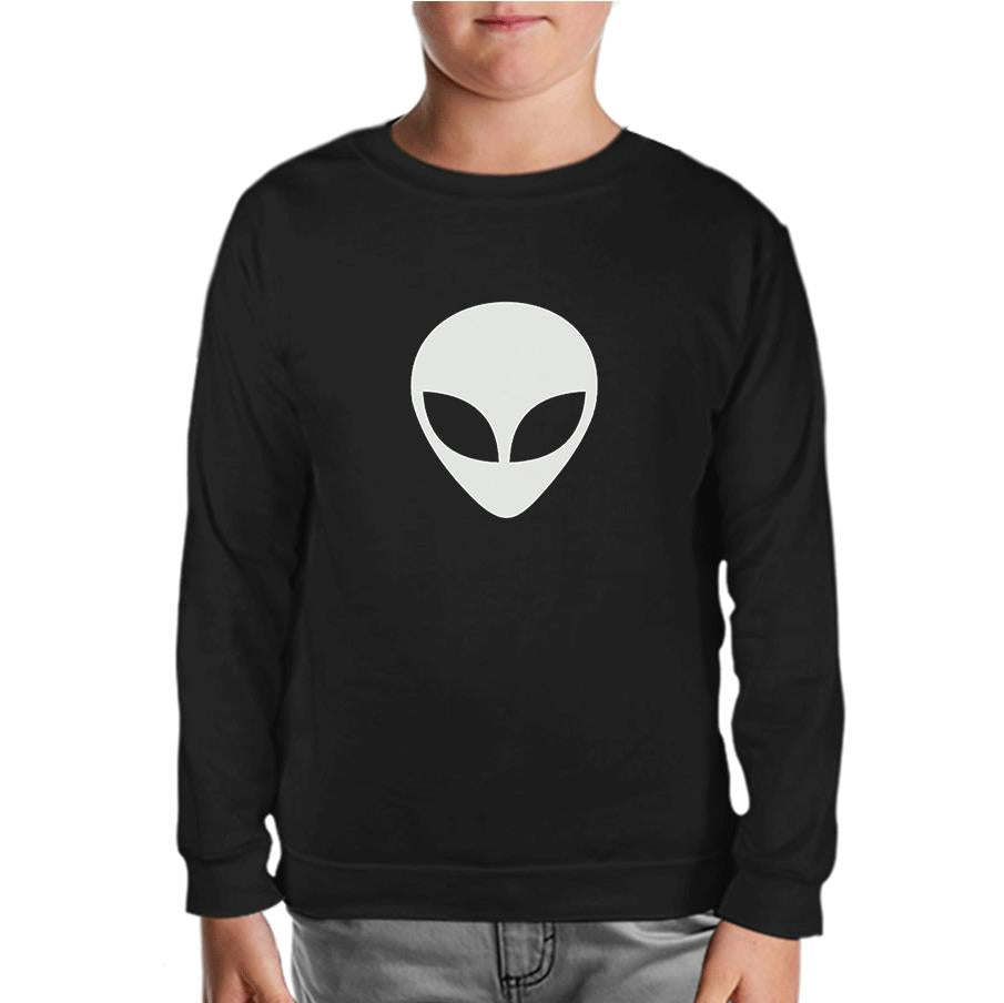 Alien Black Kids Sweatshirt