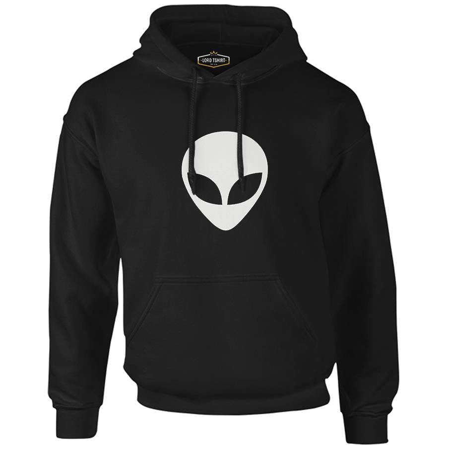 Alien Black Men's Zipperless Hoodie