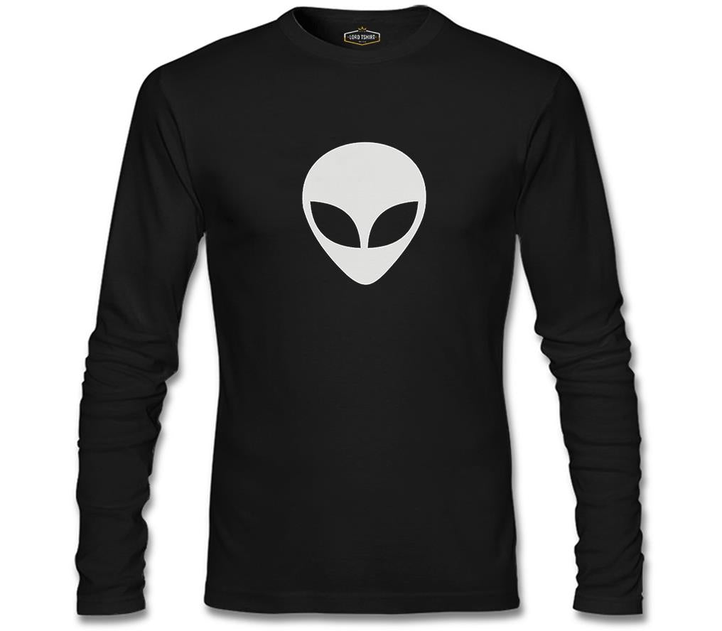 Alien Siyah Erkek Sweatshirt