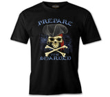 All Seas Pirate Skull Black Men's Tshirt