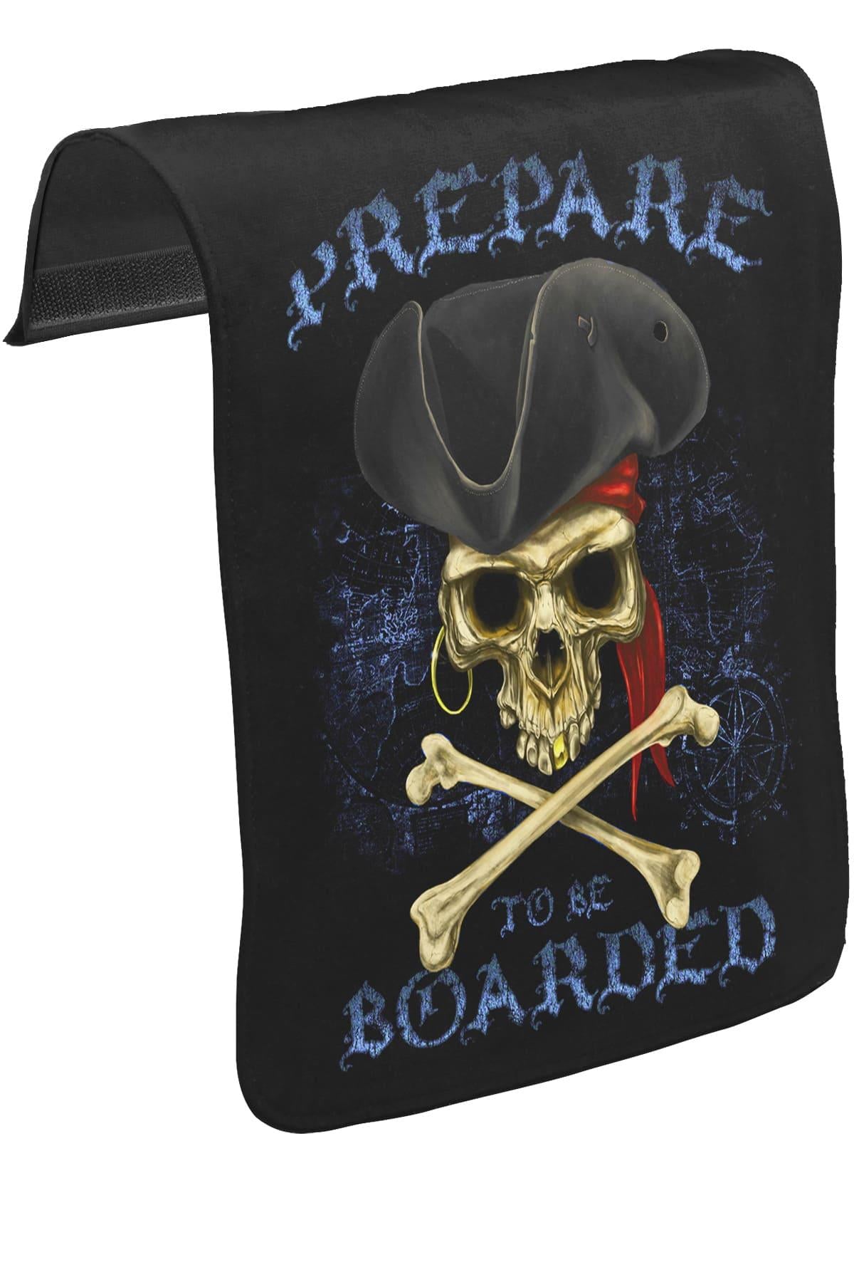 All Seas Pirate Skull Unisex Black Removable Messenger Bag Cover CK-161 