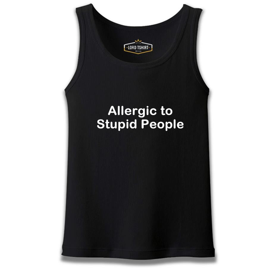 Allergic to Stupid People Black Male Athlete