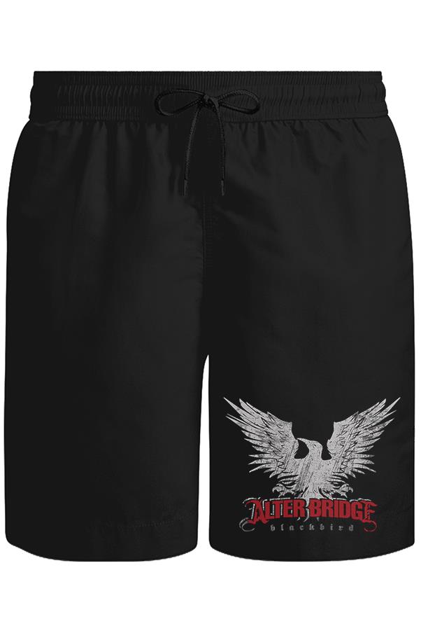Alter Bridge - Blackbird Unisex Siyah Şort