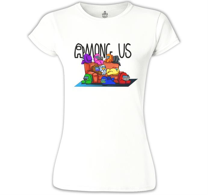 Among Us I White Women's Tshirt