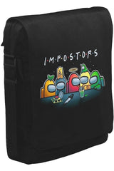 Among Us Impostors I Unisex Siyah Postacı Çanta