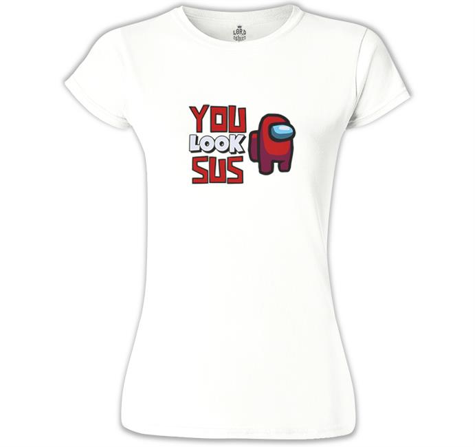 Among Us - You Look Hush White Women's Tshirt