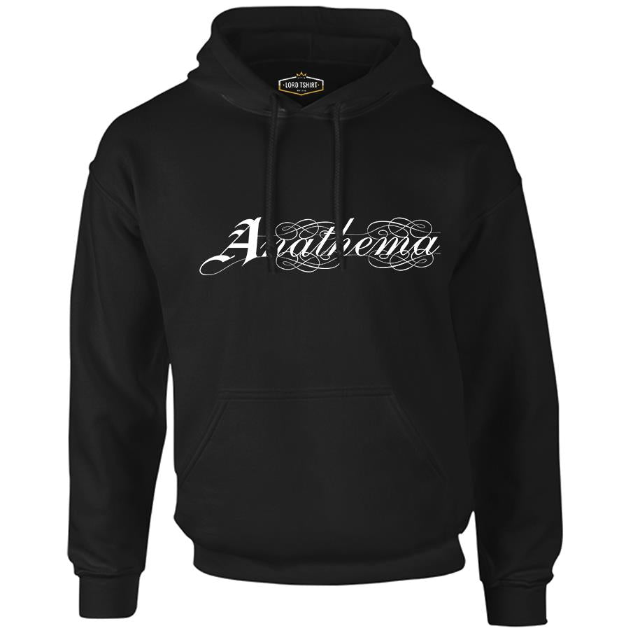 Anathema - Logo Siyah Erkek Fermuarsız Kapşonlu