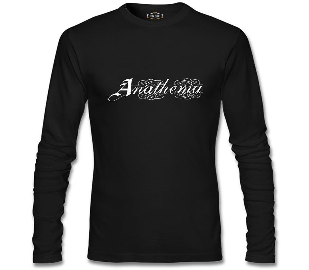 Anathema - Logo Siyah Erkek Sweatshirt