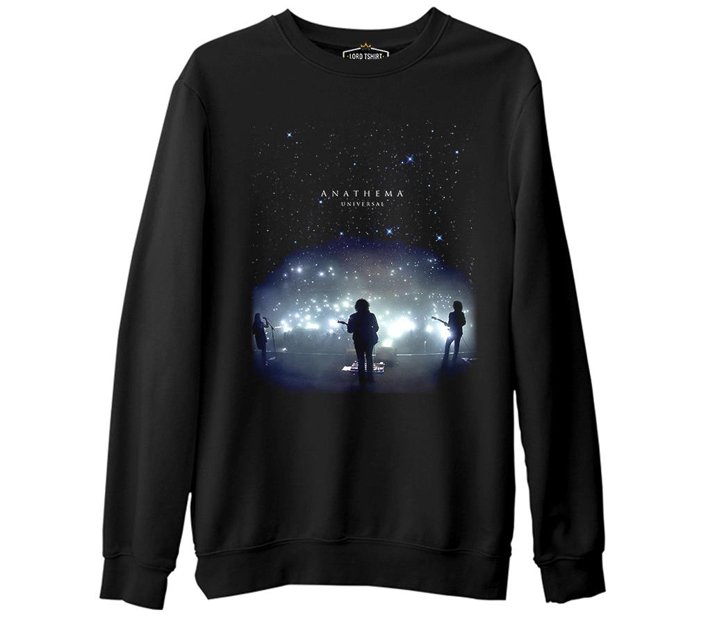 Anathema - Universal  Siyah Erkek Kalın Sweatshirt