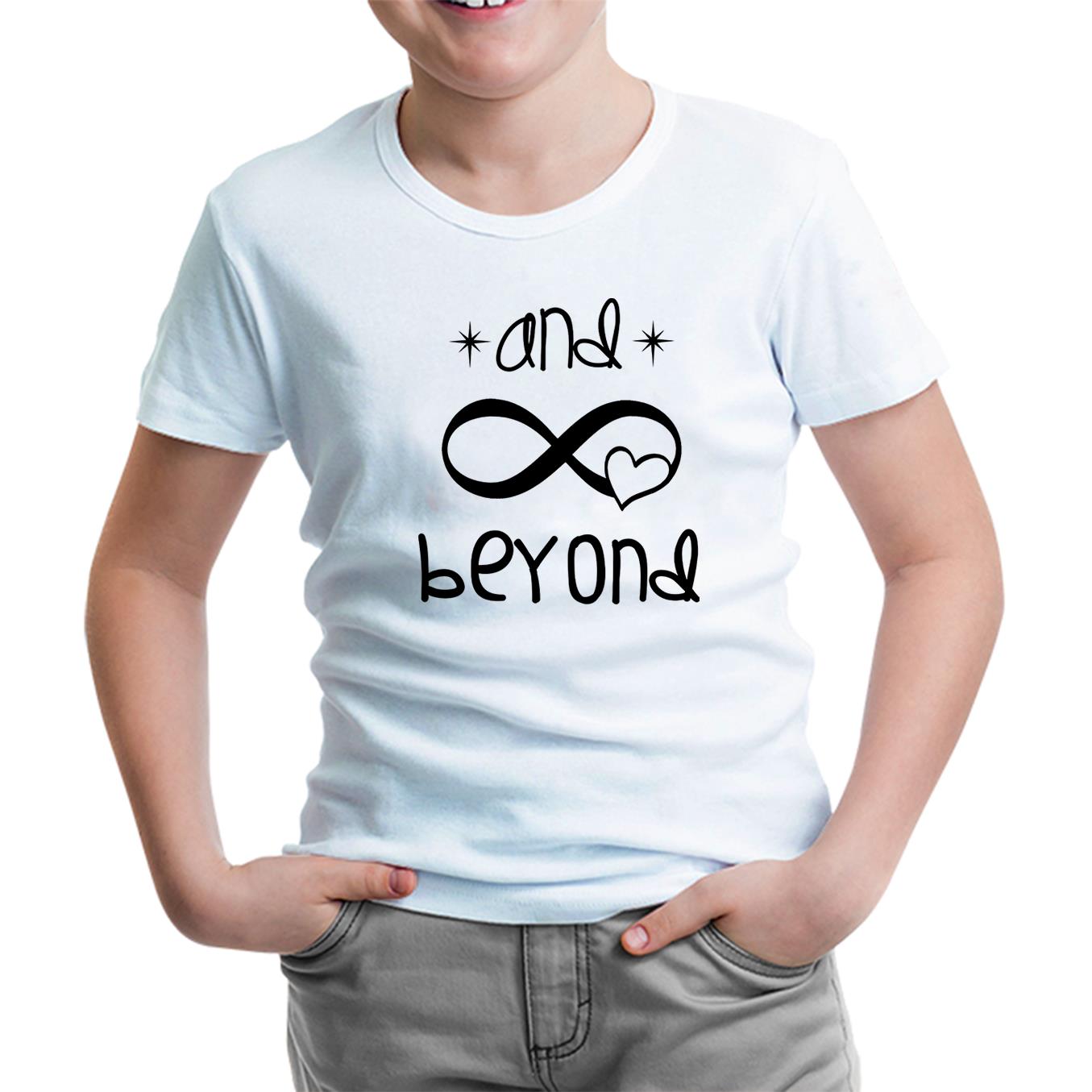 And Beyond Beyaz Çocuk Tshirt