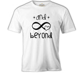 And Beyond Beyaz Erkek Tshirt