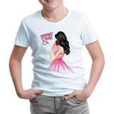 Mommy and Me Girls Mother's Day White Kids Tshirt 