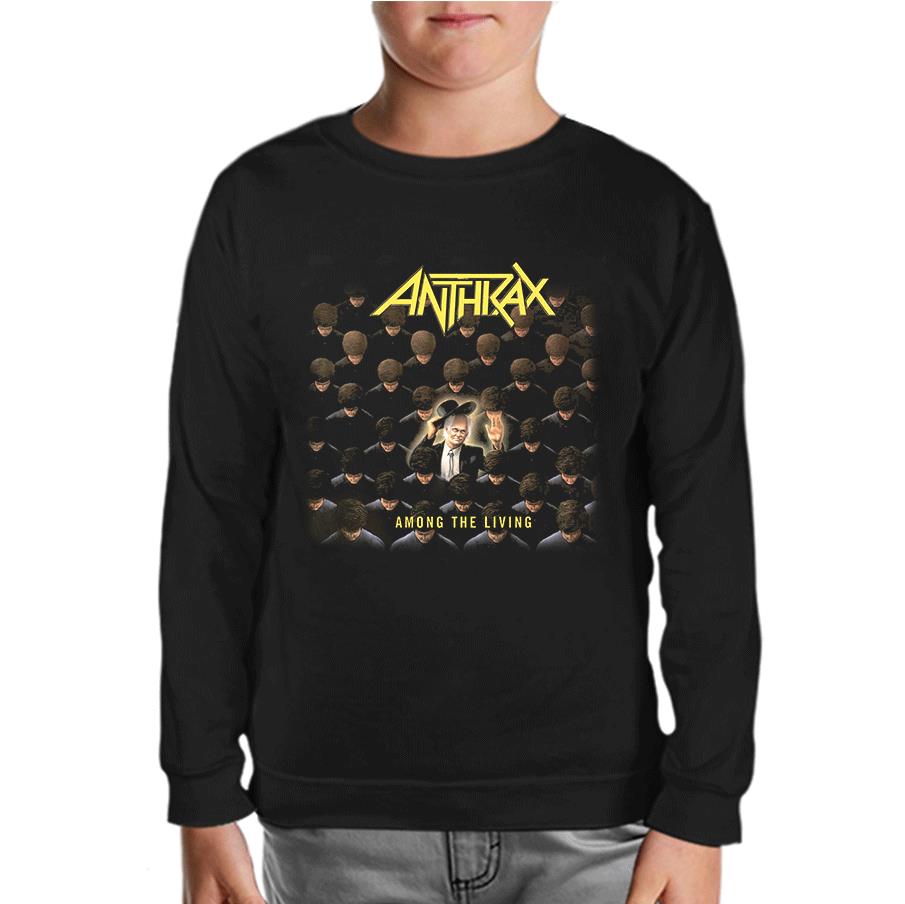 Anthrax - Among the Living Black Kids Sweatshirt