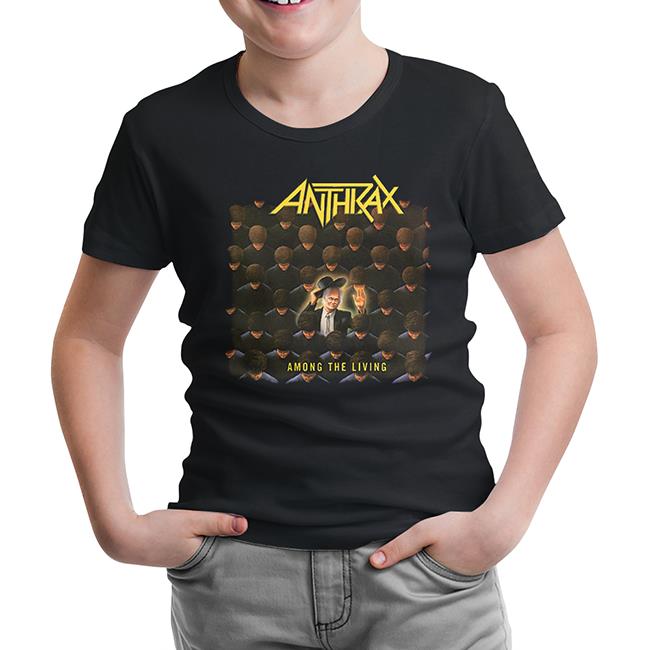 Anthrax - Among the Living Black Kids Tshirt