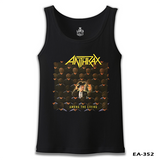 Anthrax - Among the Living Siyah Erkek Atlet