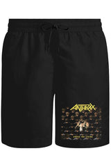 Anthrax - Among the Living Unisex Siyah Şort