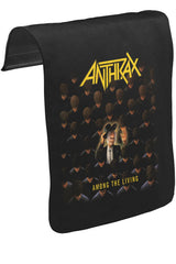 Anthrax - Among the Living Unisex Siyah Tak-Çıkar Postacı Çanta Kapağı CK-352
