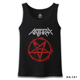 Anthrax - Logo Siyah Erkek Atlet