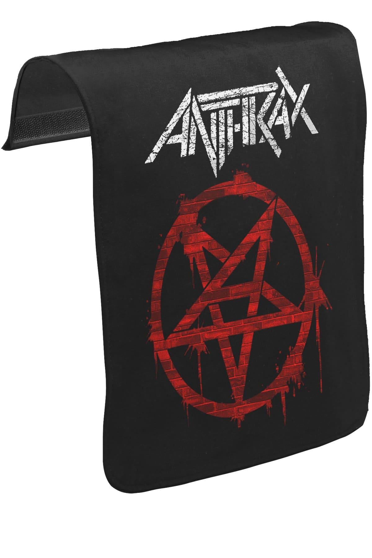 Anthrax - Logo Unisex Black Snap-On Messenger Bag Cover CK-121 