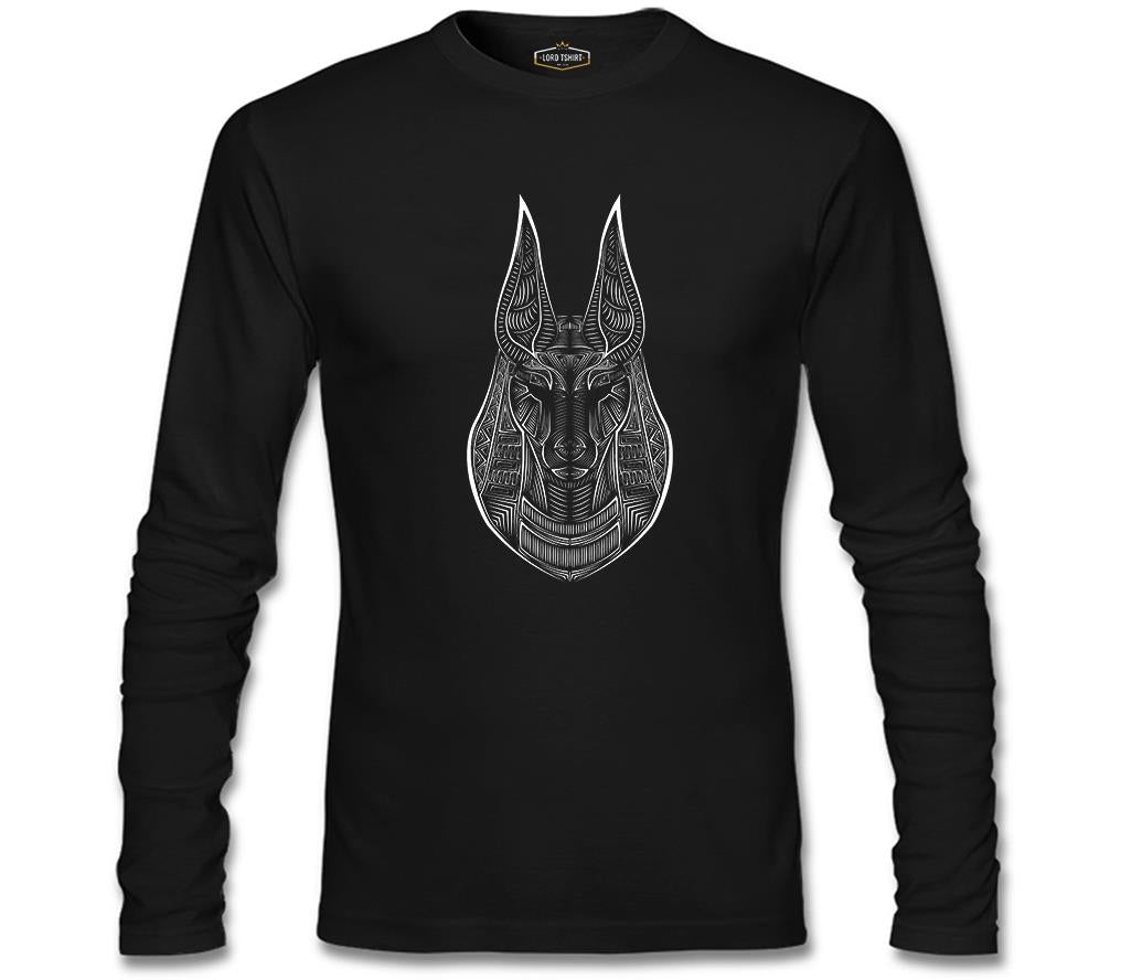 Anubis Siyah Erkek Sweatshirt