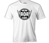 AOA - Good Luck Beyaz Erkek Tshirt
