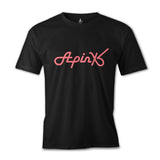 Apink - Logo Siyah Erkek Tshirt