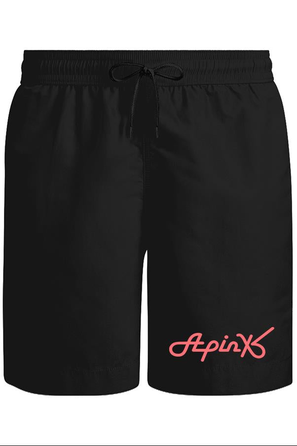 Apink - Logo Unisex Siyah Şort