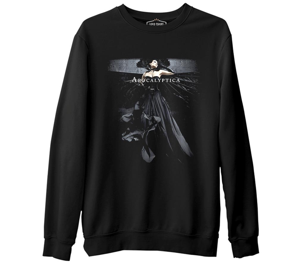 Apocalyptica - Symphony  Siyah Erkek Kalın Sweatshirt