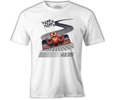 Car - Racing White Men's Tshirt 