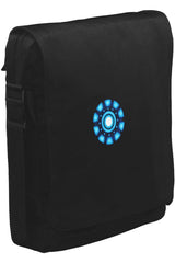 Arc Reactor II Unisex Siyah Postacı Çanta