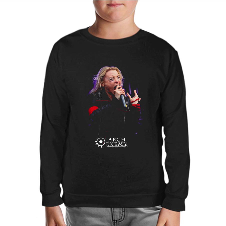 Arch Enemy - Angela Gossow Black Kids Sweatshirt