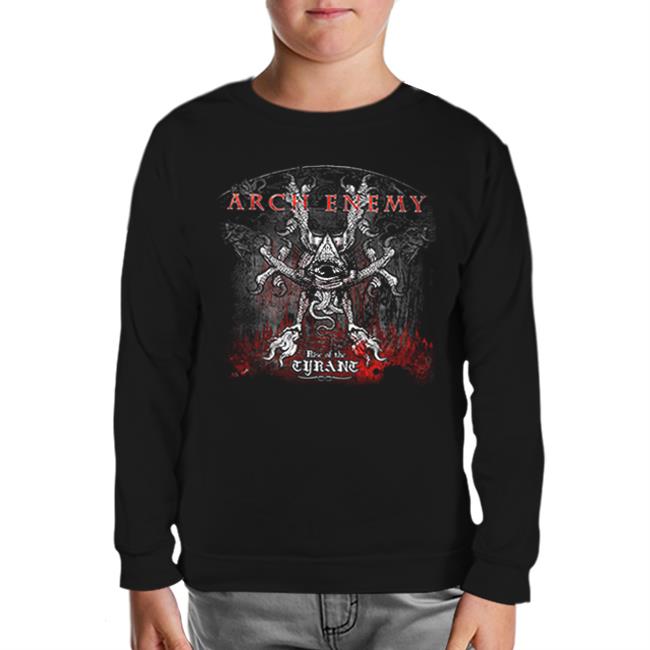 Arch Enemy - Rise of Tyrant Black Kids Sweatshirt