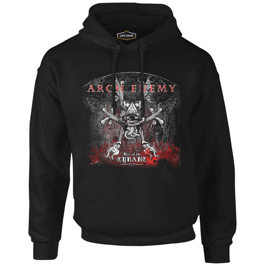 Arch Enemy - Rise of Tyrant Siyah Erkek Fermuarsız Kapşonlu