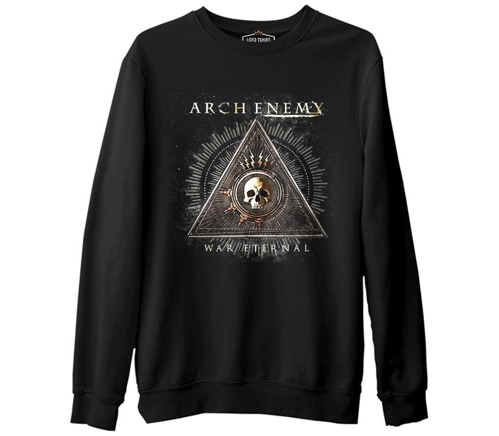 Arch Enemy - War Eternal  Siyah Erkek Kalın Sweatshirt