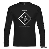 Architect at Work Black Men's Sweatshirt