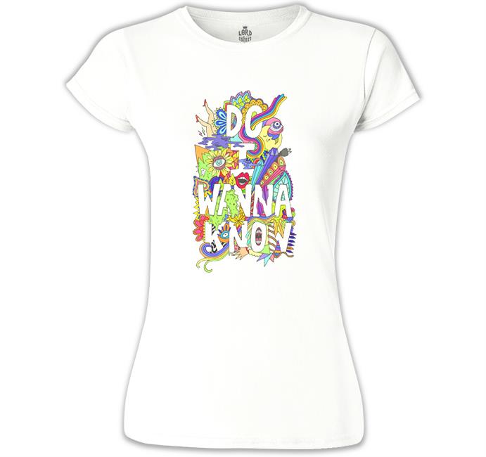 Arctic Monkeys - Do I Wanna Know Beyaz Kadın Tshirt