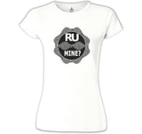 Arctic Monkeys - R U Mine ? Beyaz Kadın Tshirt