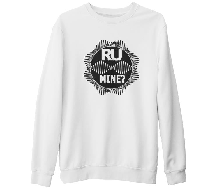 Arctic Monkeys - RU Mine ? White Thick Sweatshirt