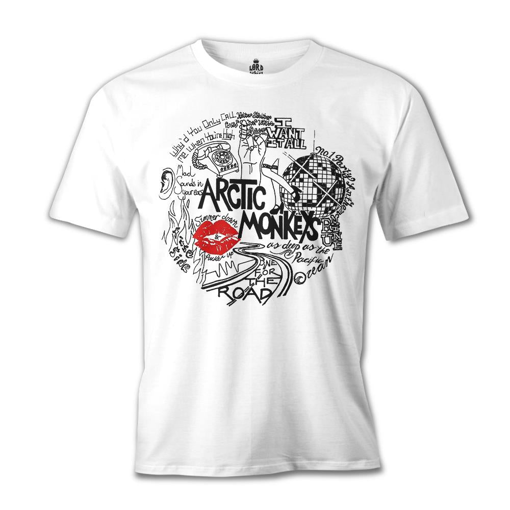 Arctic Monkeys - Songs White Men's T-Shirt