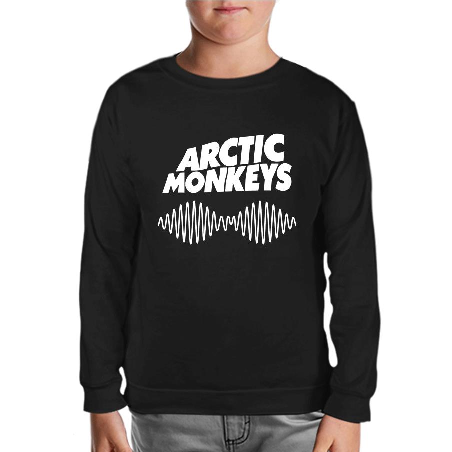 Arctic Monkeys - White Black Kids Sweatshirt